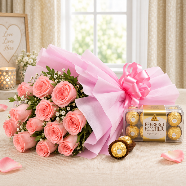 Flower and Chocolate