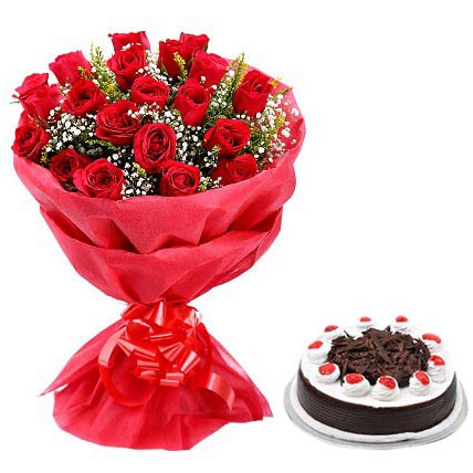Christmas cake and flower delivery in Mumbai