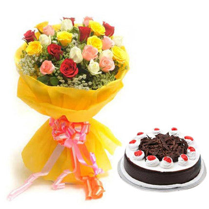 Same day Mother's Day cake and flower delivery in Mumbai