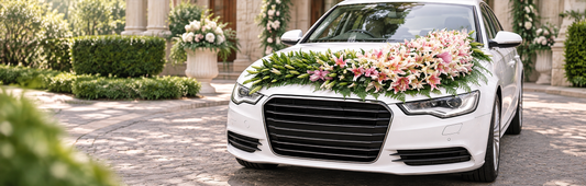 Rev Up Your Celebrations with CountryFlora’s Spectacular Car Decoration Services Across India!