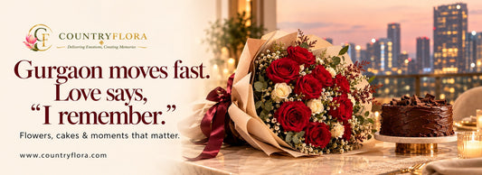 online flower and cake delivery in Gurgaon 