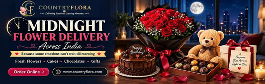 Midnight Flower Delivery in India – Because Some Emotions Can’t Wait Till Morning