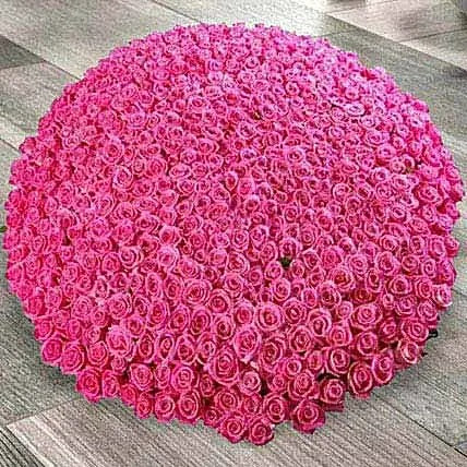 1000 pink roses luxury bouquet grand flower arrangement