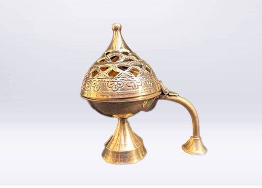 AgniScent Brass Dhoop Burner