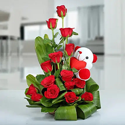 order red roses arrangement online