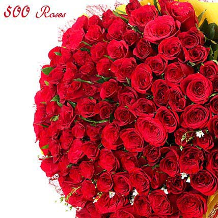 500 red roses luxury bouquet grand romantic proposal flower