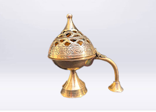 AgniScent Brass Dhoop Burner