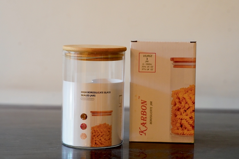 Borosil Wooden Lid 685ML