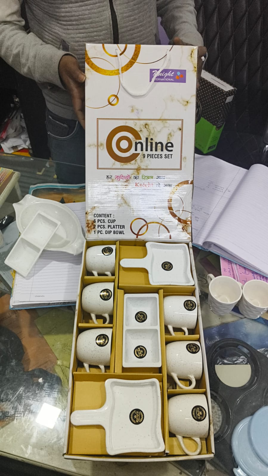 Minimalist White Cup Set