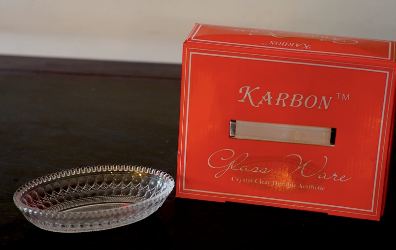 Snack Plate Karbon 6 PC