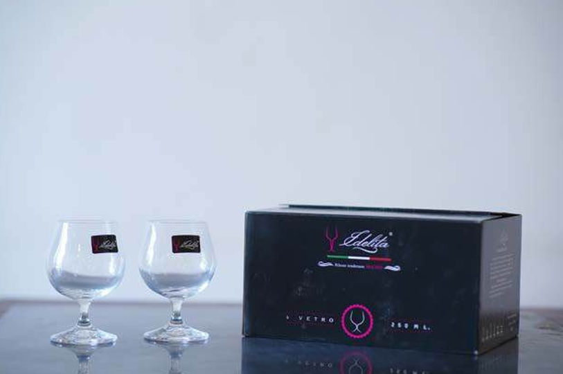 BRANDY WINE GLASS 250ML DELI