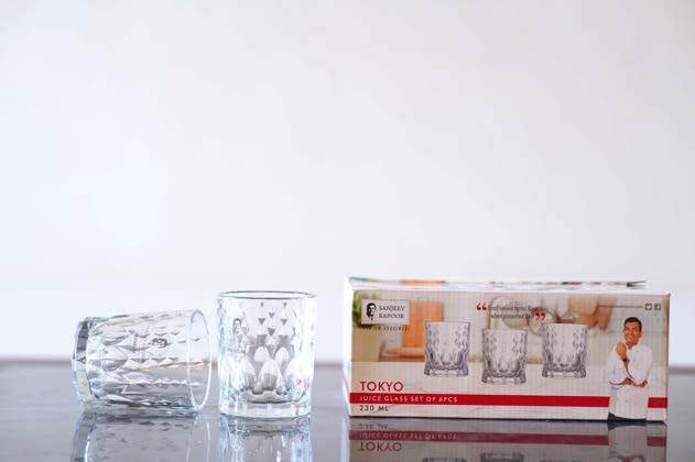 CALRO JUICE GLASS 230 ML 6 PC SK